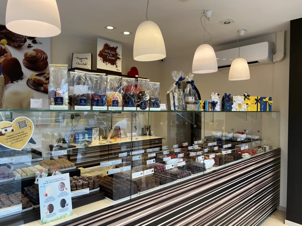 Leonidas Belgian Chocolate: discover Leonidas Bonheurs stores