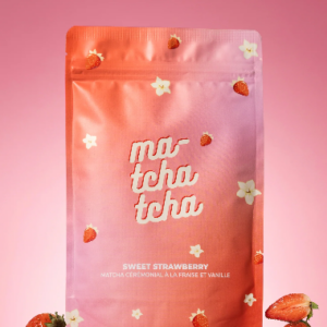Matcha Cérémonial Fraise et Vanille 30g